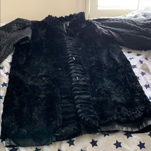 Vintage Beaver Fur Coat Neiman Marcus- M-L